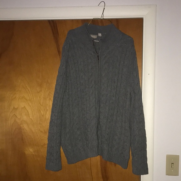 Croft & Barrow Woman Cable Knit Plus Size 1X Zip Sweater - Picture 1 of 3